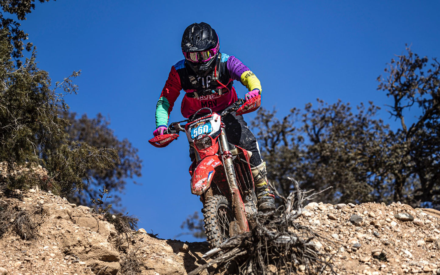 Motocross T-shirt | Dots Harlequin | Mx Enduro Jersey