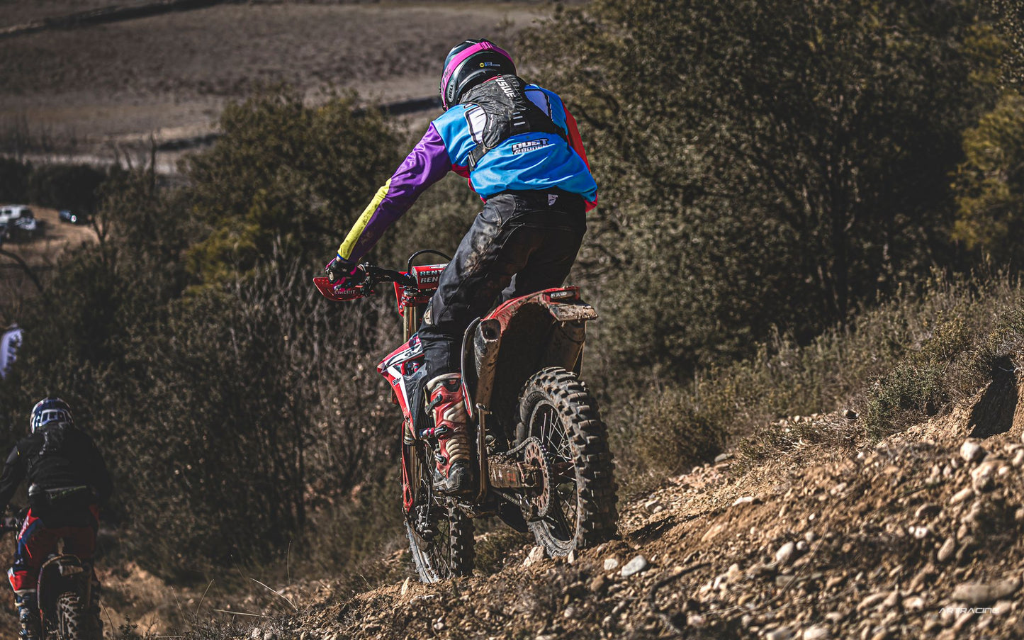 Motocross T-shirt | Dots Harlequin | Mx Enduro Jersey