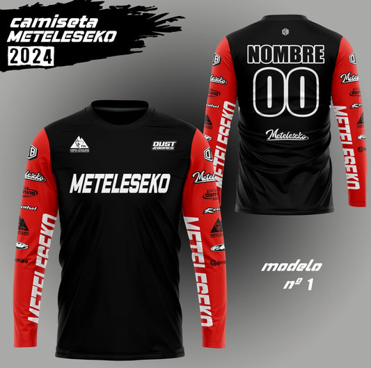 Camiseta Meteleseko/Dust ROJA