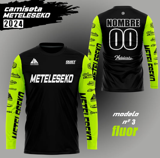 Camiseta Meteleseko/Dust FLUOR