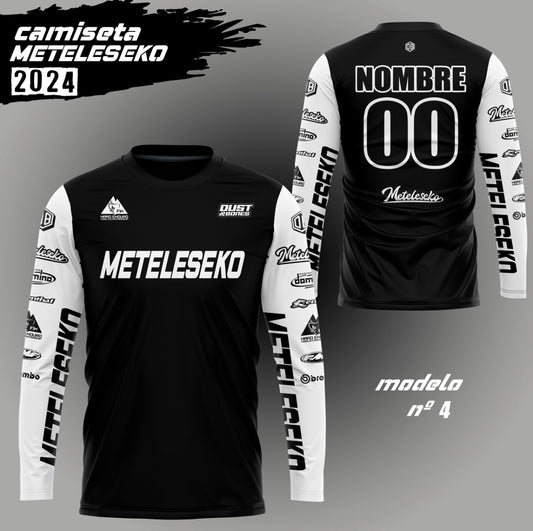 Copia de Camiseta Meteleseko/Dust BLANCO