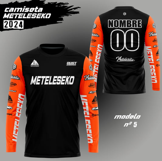 Camiseta Meteleseko/Dust NARANJA