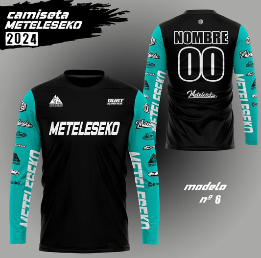 Camiseta Meteleseko/Dust TURQUESA