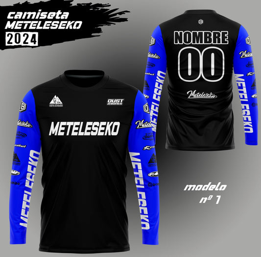 Camiseta Meteleseko/Dust AZUL