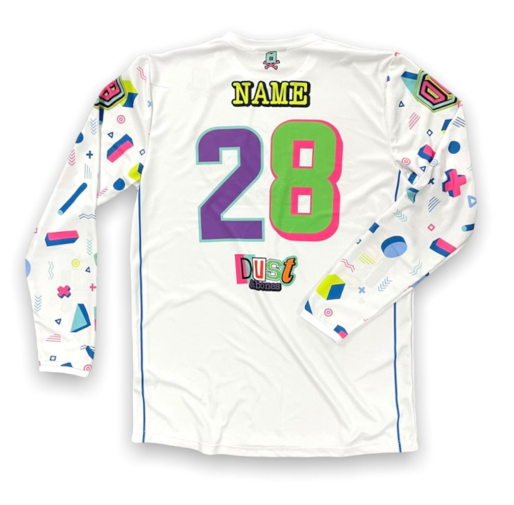 Camiseta Motocross | East Coast White | Mx Jersey Enduro