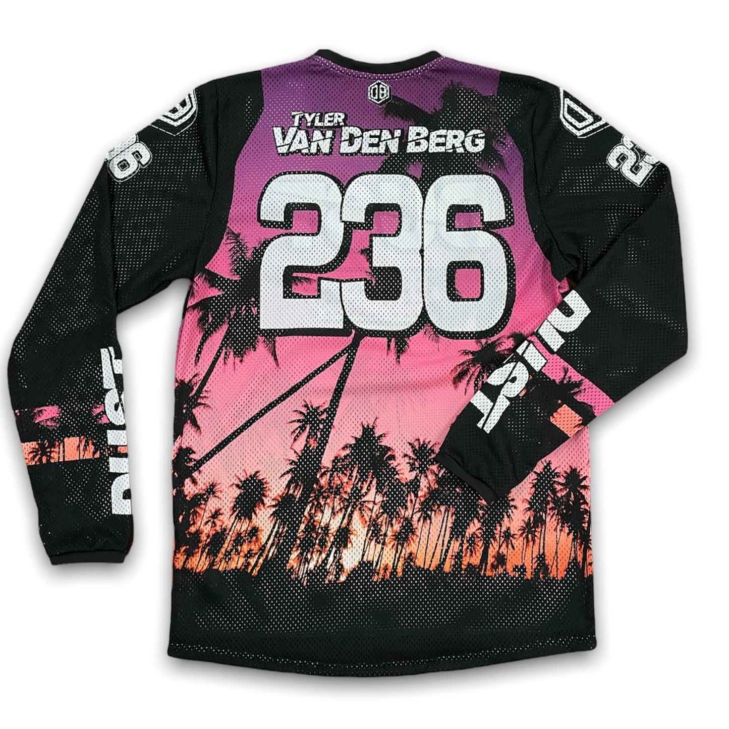 Combinaison de motocross | California Vibes / Pantalon de motocross noir | Équipement enduro