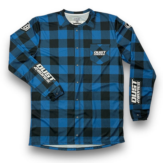 Camiseta Motocross | Redneck - Petro Blue Ridge | Mx Jersey estilo Leñador