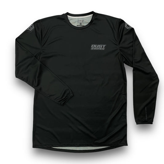 Camiseta Motocross Negra | Jet Black | Mx Jersey Enduro