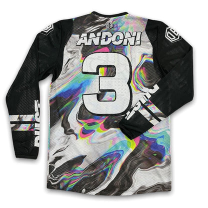 Camiseta Motocross | Petrol | Mx Jersey Perforado Enduro