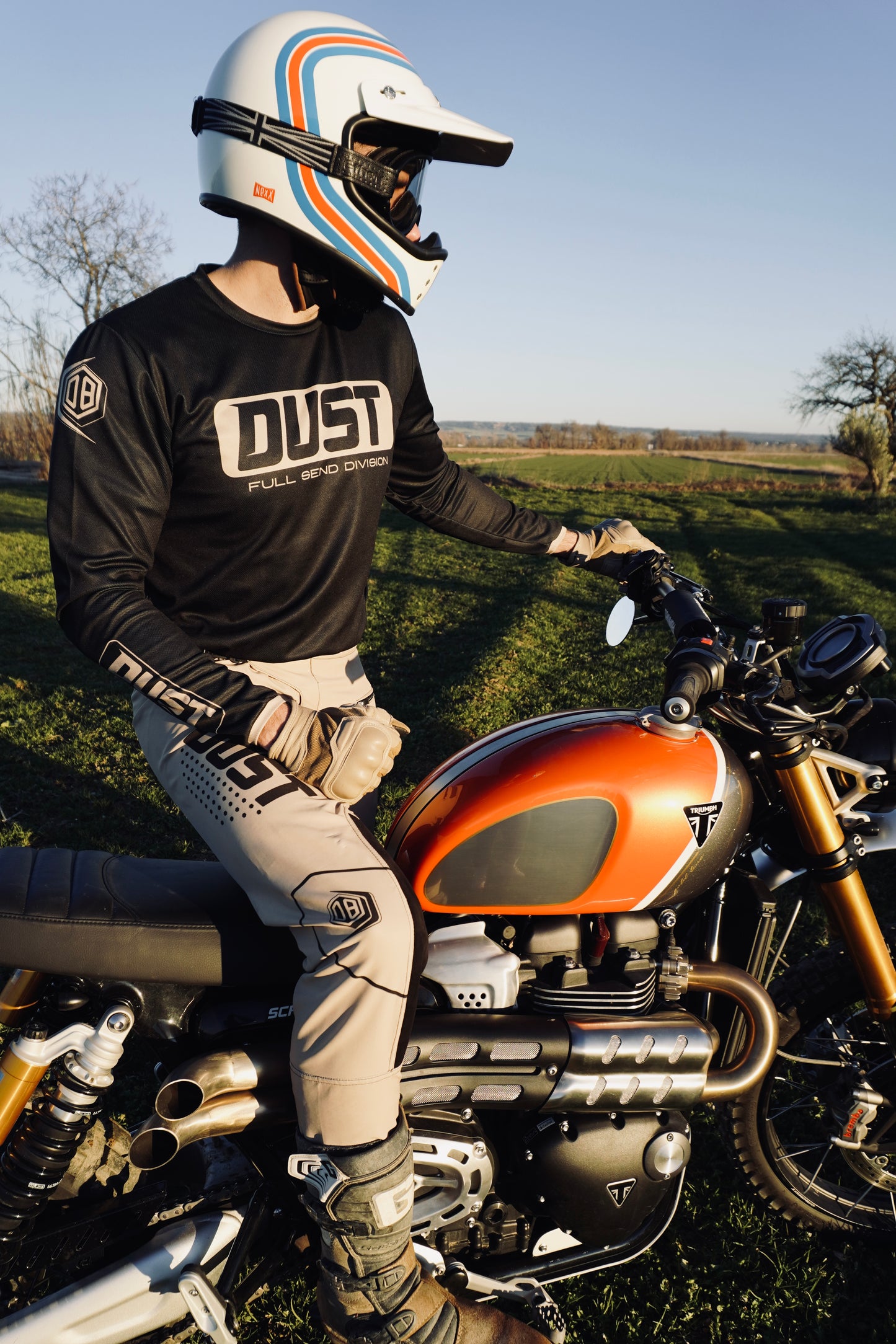 Motocross T-shirt | Scrambler | Mx Jersey Enduro 