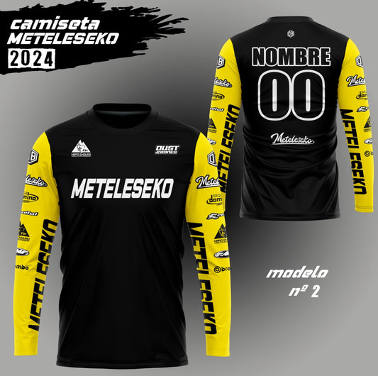Camiseta Meteleseko/Dust AMARILLA