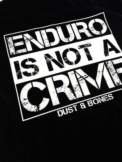 ENDURO IS NOT A CRIME Camiseta algodón