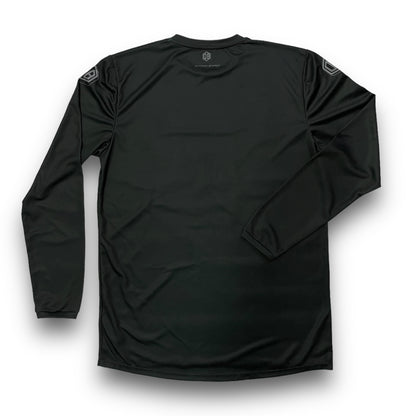 Black Motocross T-shirt | Jet Black | Mx Jersey Enduro