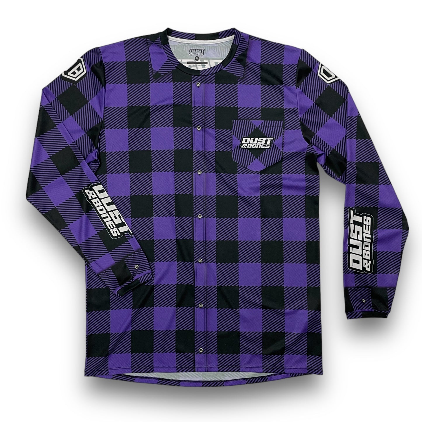 Motocross T-shirt | Redneck - Backwoods Purple | Mx Enduro Jersey Lumberjack type