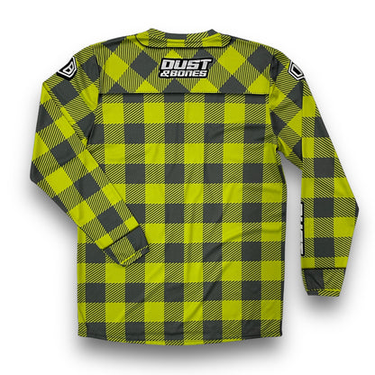 T-shirt motocross | Redneck - Ardoise dorée nordique | Maillot Mx Enduro type Bûcheron