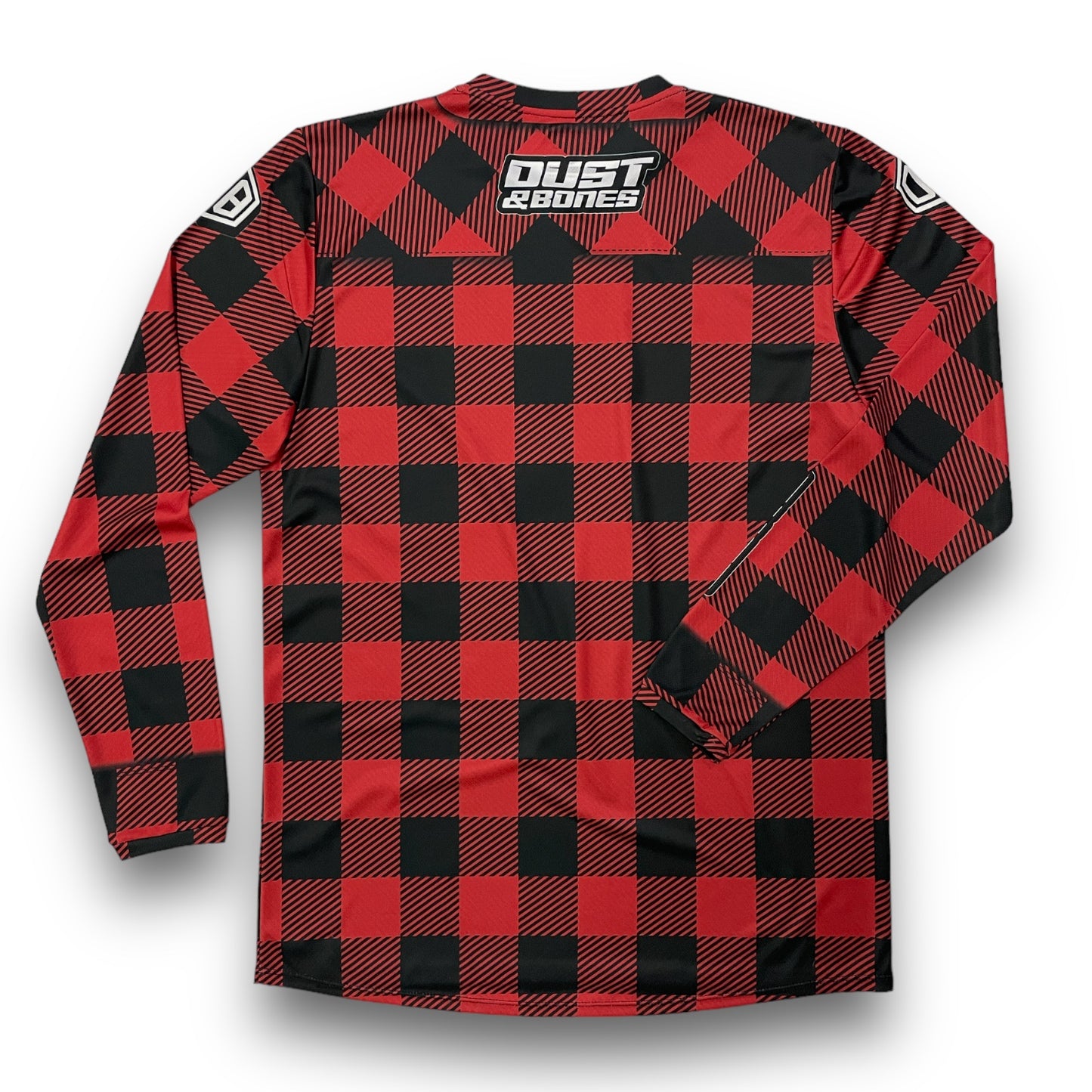 Camiseta Motocross | Redneck - Lumberjack Red | Mx Jersey Enduro Estilo Leñador